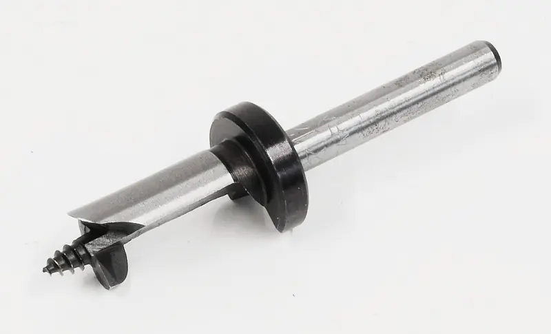 Punta da trapano con limitatore di profondità con codolo tondo 12mm lunghezza totale 75 mm profonditá di perforazione 25 mm STAR-M Nr.41