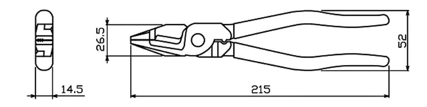 Pinze con tronchesi PZ-79 ENGINEER Pinze con tronchesi PZ-79 ENGINEER