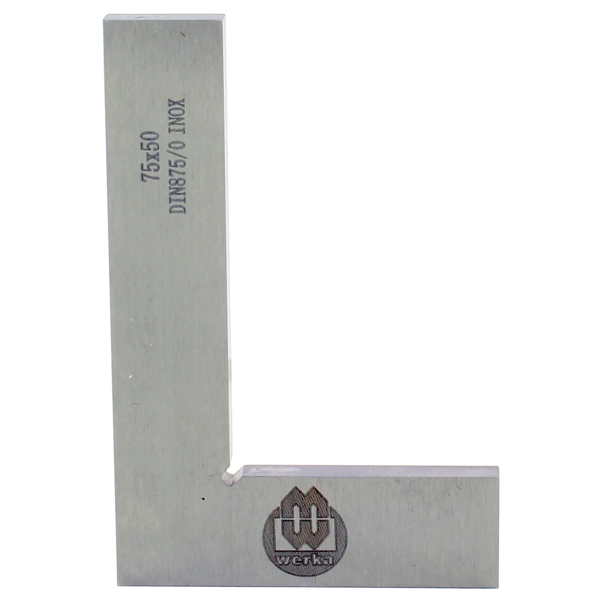 Squadra di ispezione di precisione a 90° 75 x 50 mm