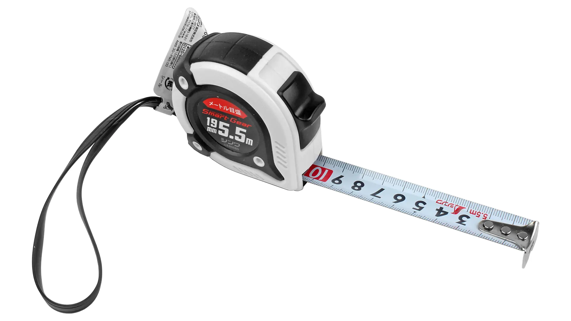 Nastro metrico SMART GEAR lunghezza 5.5m graduazione in mm SHINWA