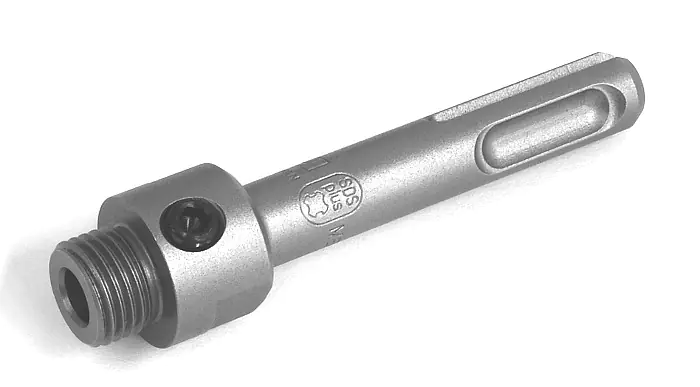 SDS-plus Codolo di fissaggio per fresa a tazza DL per metalli duri con blocco manuale a vite 20-65mm MIYANAGA