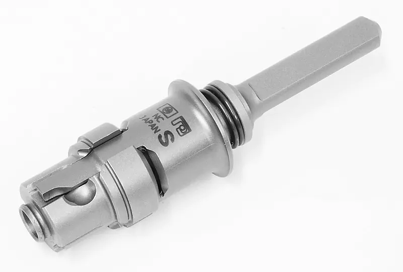 Codolo di fissaggio cilindrico 10 mm di diametro da 17 a 48 mm per fresa a tazza Poly-Clic per metalli duri MIYANAGA