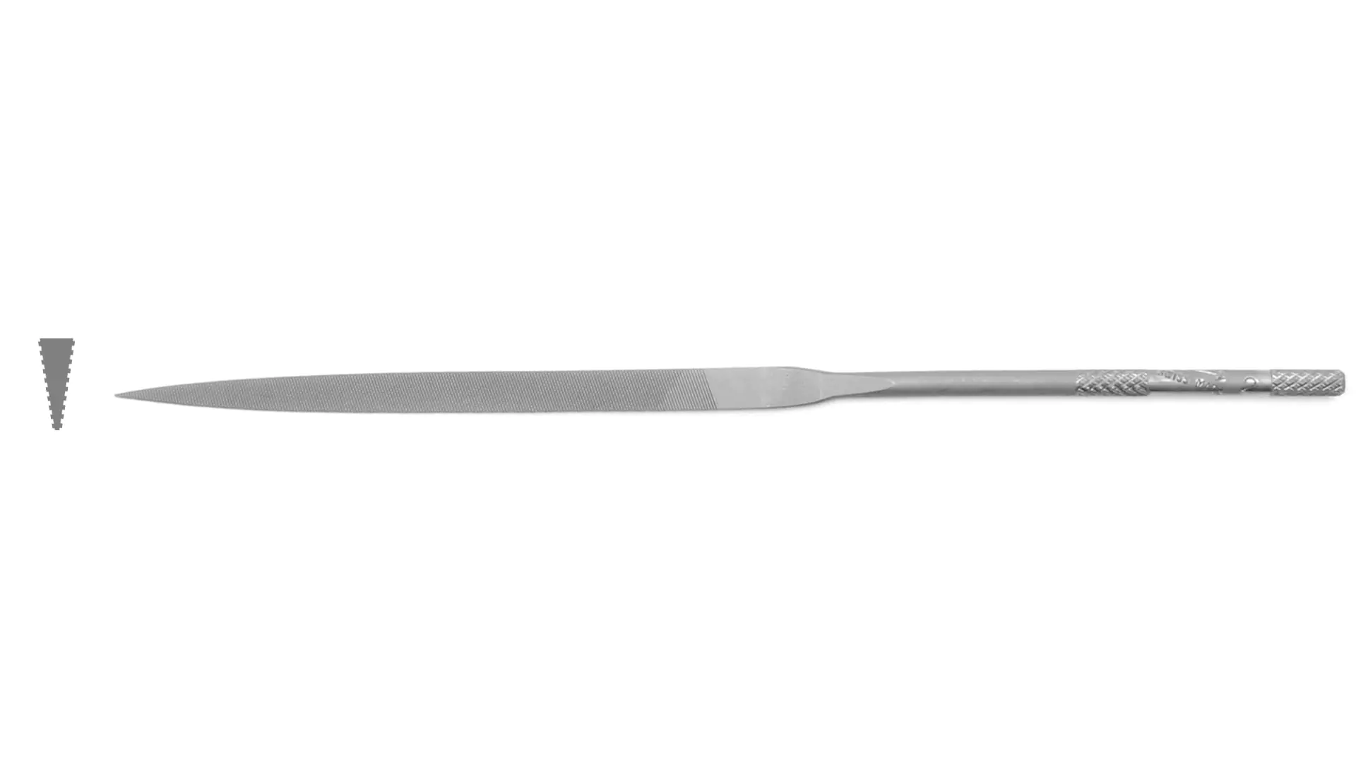 Lima ad ago coltello taglio 2 lunghezza totale 140 mm F.DICK