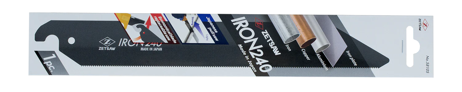 Lama di ricambio da 240 mm per sega per tubi in ferro Z-SAW