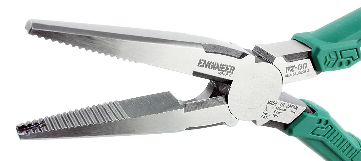Pinze a becco lungo per la rimozione delle viti PZ-60 ENGINEER