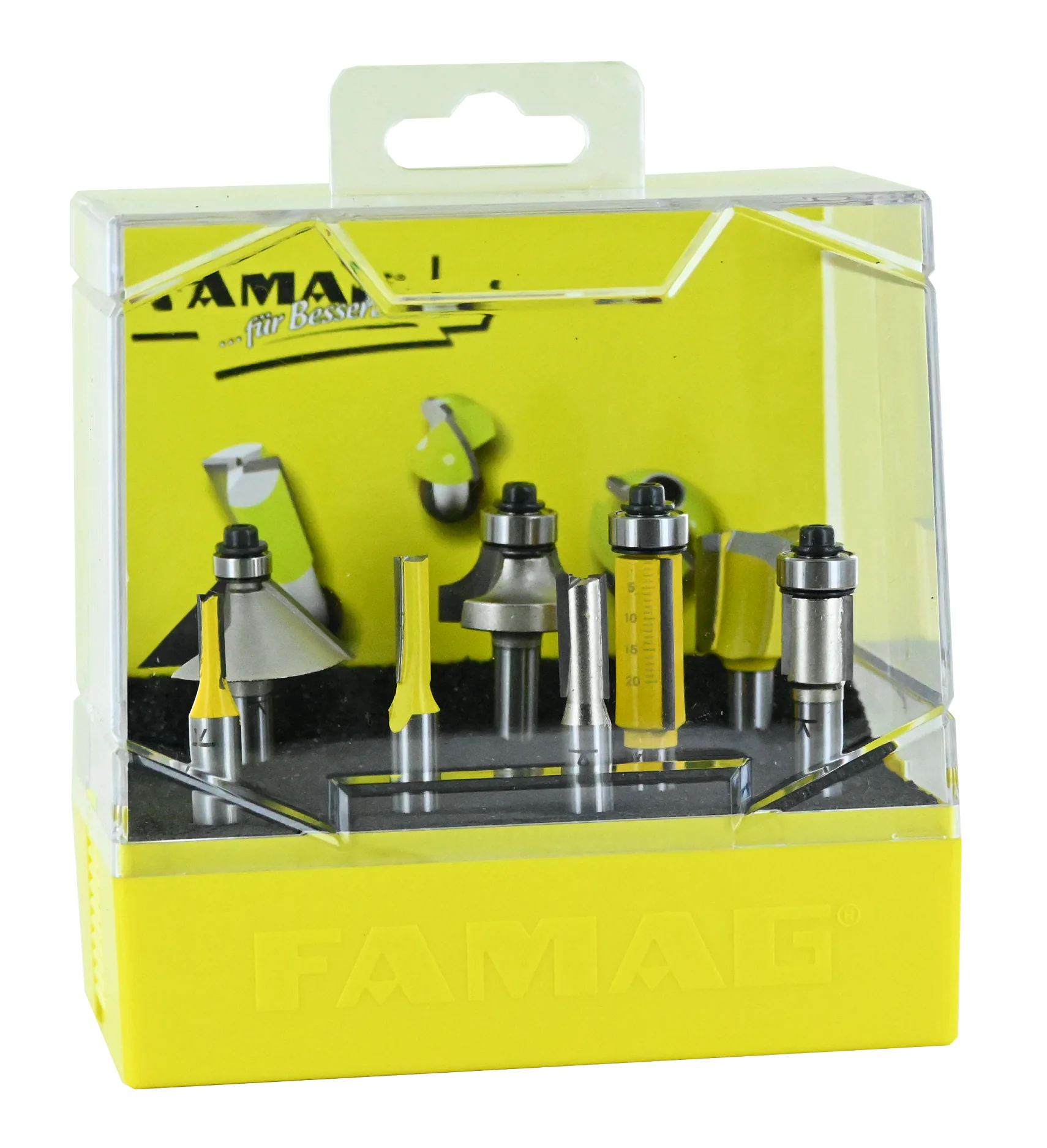 Set di frese combinate a 8 pezzi FAMAG