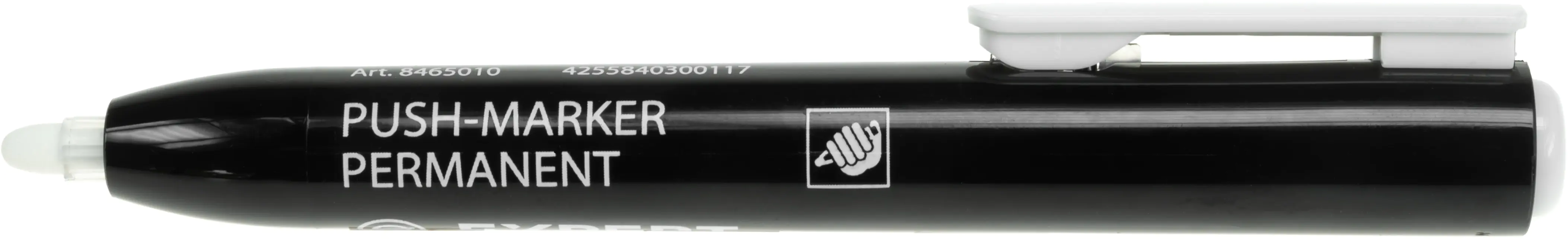EXPERT Push Marker Permanente bianco K10