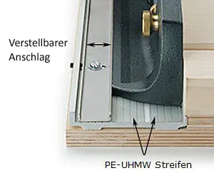 Guida di 16inch (406mm) per Veritas pialla da rifilatura Shooting Plane e levigatrice da rifilatura VERITAS Guida di 16inch (406mm) per Veritas pialla da rifilatura Shooting Plane e levigatrice da rifilatura VERITAS
