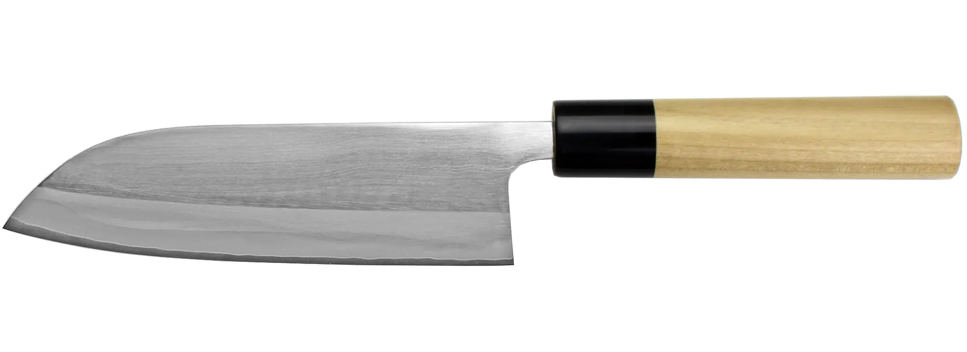 KAZAHANA Santoku Hocho 165 mm - Coltello giapponese in acciaio di metallurgia delle polveri con manico in legno di magnolia GIHEI KAZAHANA Santoku Hocho 165 mm - Coltello giapponese in acciaio di metallurgia delle polveri con manico in legno di magnolia GIHEI