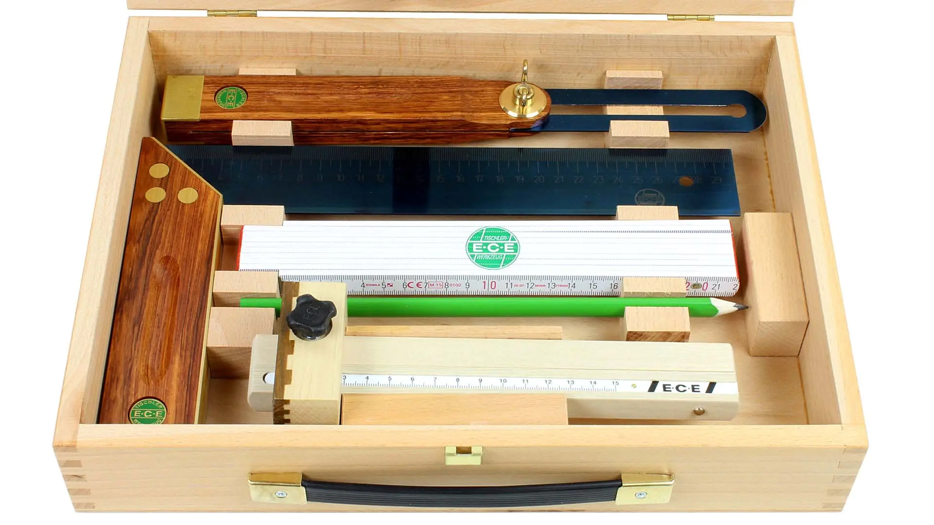 Set di utensili  "Misura e segna"  ECE Set di utensili  "Misura e segna"  ECE