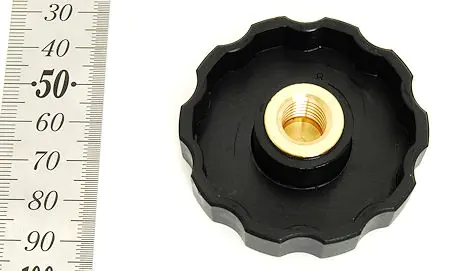 Vite a testa zigrinata per ruota di lucidatura vedi manuale d'uso pos. 50 per Tormek 2006 e T7