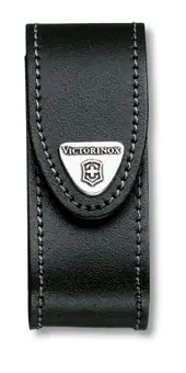 Custodia da cintura in pelle nero no. 18 VICTORINOX