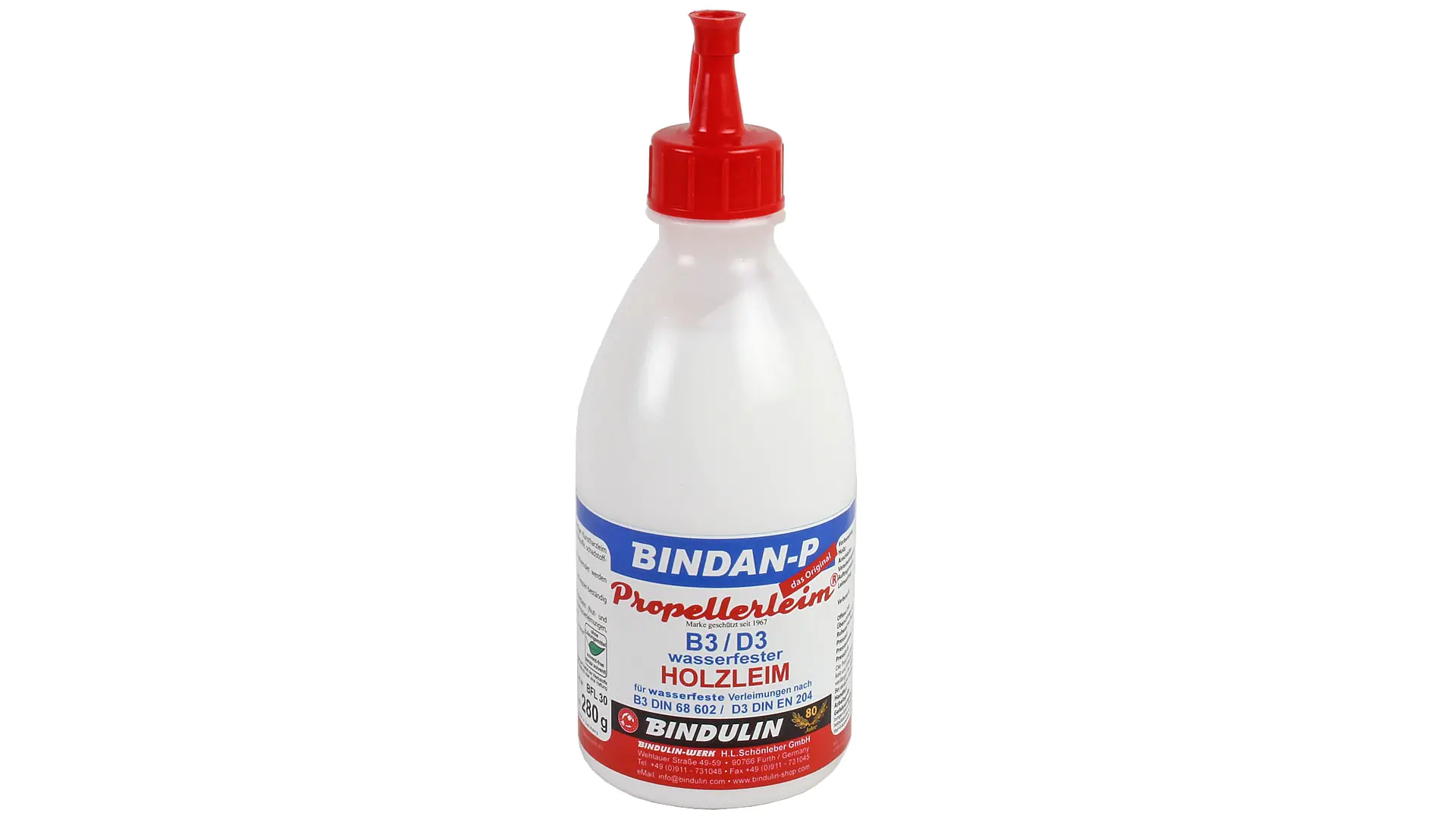 BINDAN-P Propellerleim waterproof glue Bottle 280g