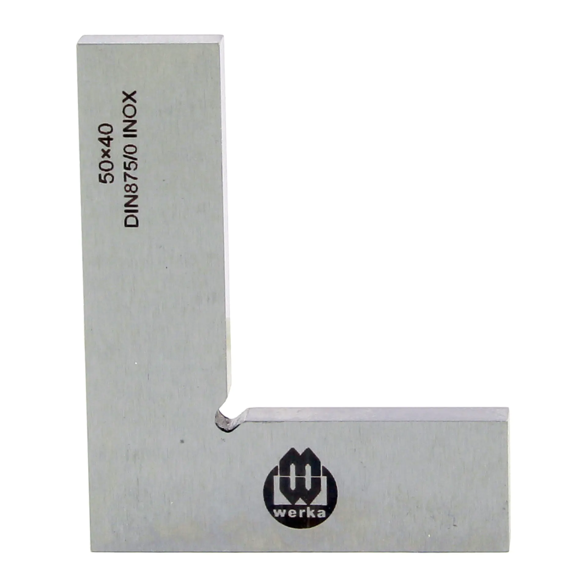 Squadra di ispezione di precisione a 90° 50 x 40 mm WERKA Squadra di ispezione di precisione a 90° 50 x 40 mm WERKA