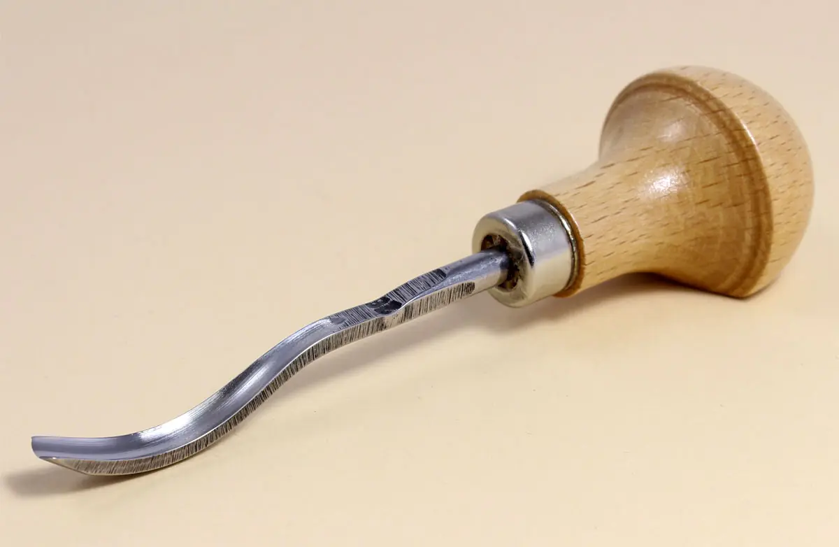 Utensile per intagli di precisione curvo filo 7 - 5 mm STUBAI