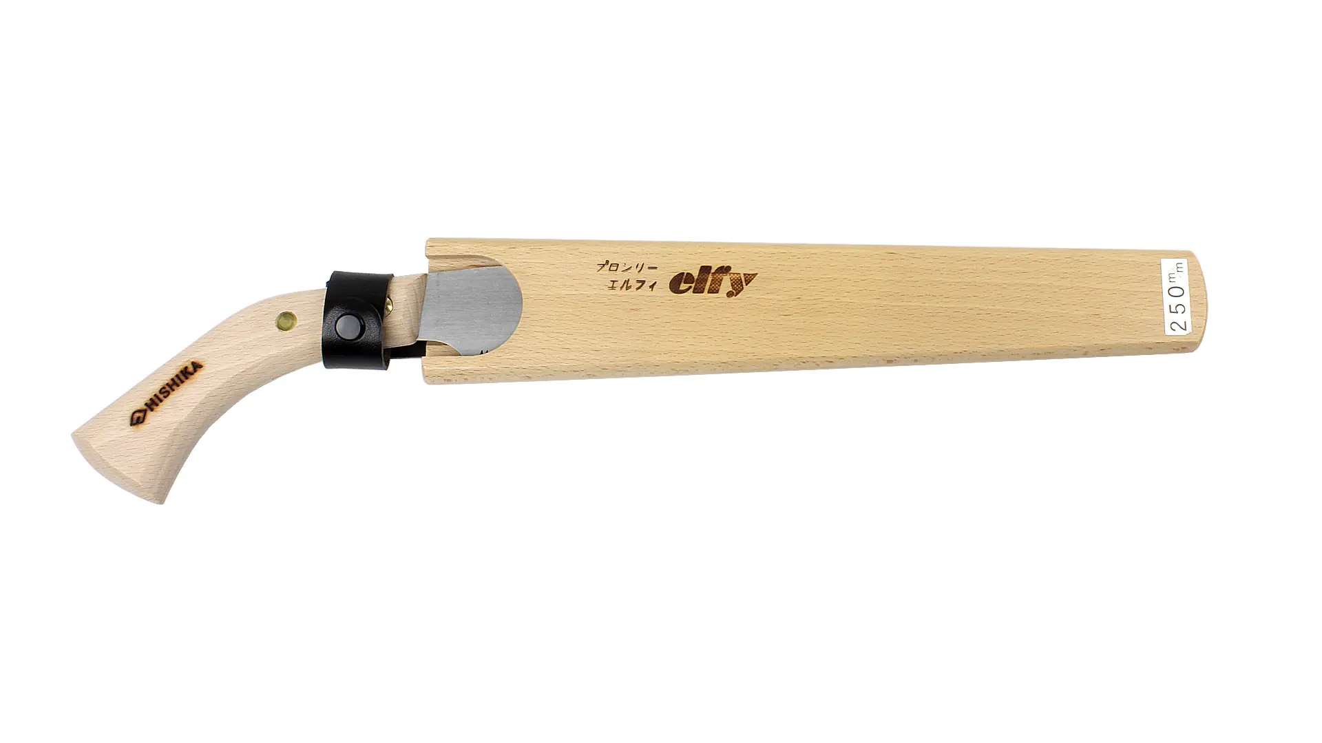 Traditional Japanese pruning saw with wooden holster blade 250 mm HISHIKA Traditional Japanese pruning saw with wooden holster blade 250 mm HISHIKA