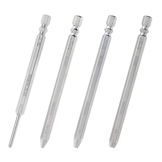 4-in-1 105mmSet di estrattori per viti a brugola ENGINEER