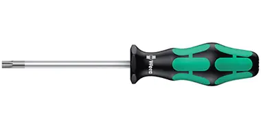 WERA TORX HF Cacciavite 367 Kraftform Plus Serie 300 con funzione di ritenzione WERA TORX HF Cacciavite 367 Kraftform Plus Serie 300 con funzione di ritenzione