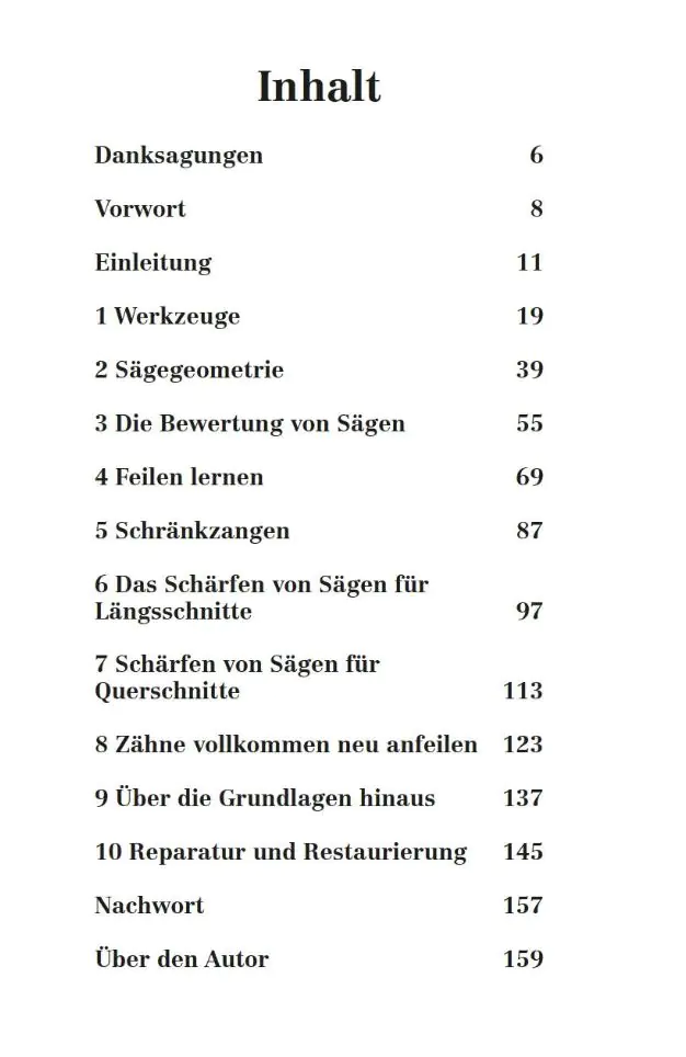 Schränken & Feilen (von Handsägen) Schränken & Feilen (von Handsägen)