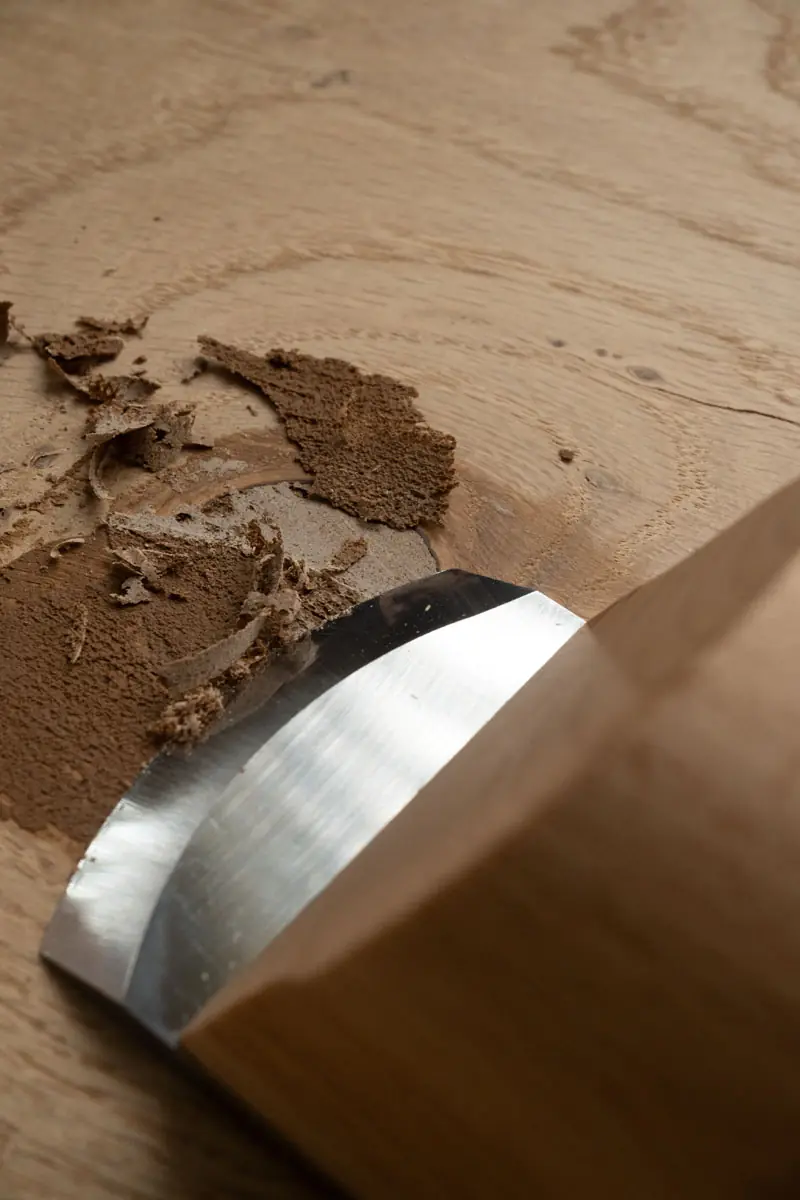 Pialla a mano con lama curva KIRSCHEN