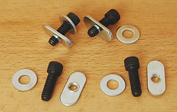 INCRA Serie di viti (Sub Fence Mounting Hardware Pack)