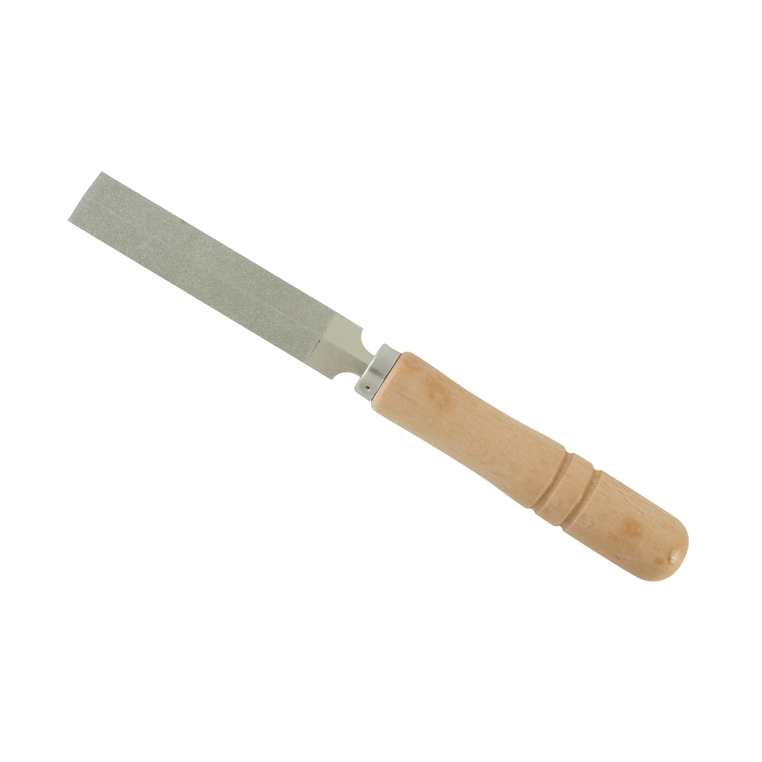 Lima diamantata per affilatura sega a 2 lati taglienti 100 x 20 x 3.0 mm con manico in legno