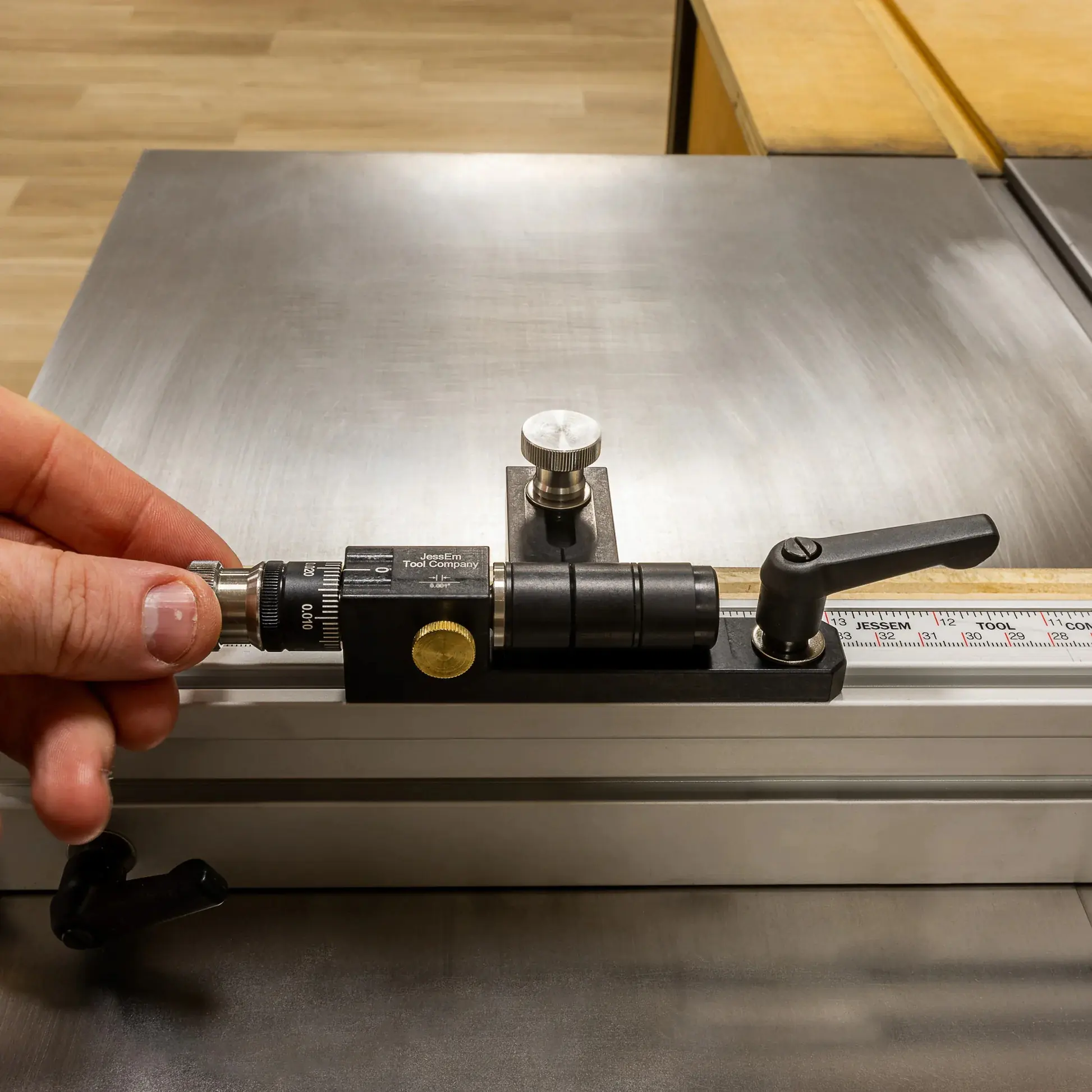 MITER EXCEL II Battuta di arresto JESSEM con regolazione fine