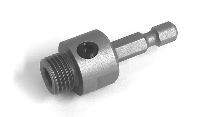 Codolo esagonale di fissaggio da 6,35 mm per fresa a tazza DL per metalli duri con blocco manuale a vite 20-38mm MIYANAGA