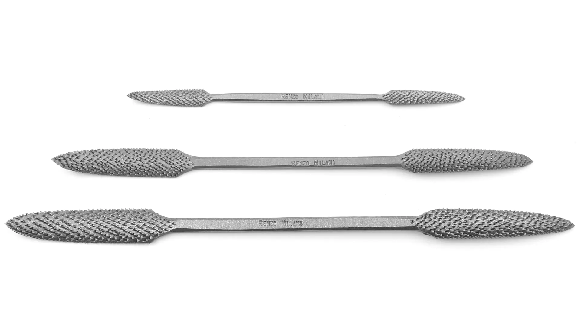 Rifloirs a raspa 15 cm taglio 5 lingua di uccello appuntito largo - lingua di uccello appuntito stretto squadrato a mano Rifloirs a raspa 15 cm taglio 5 lingua di uccello appuntito largo - lingua di uccello appuntito stretto squadrato a mano