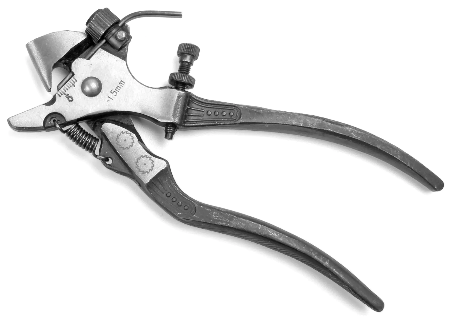 Pinza stradaseghe per seghe grande lunghezza 180 mm spessore max. della lama 1.5 mm