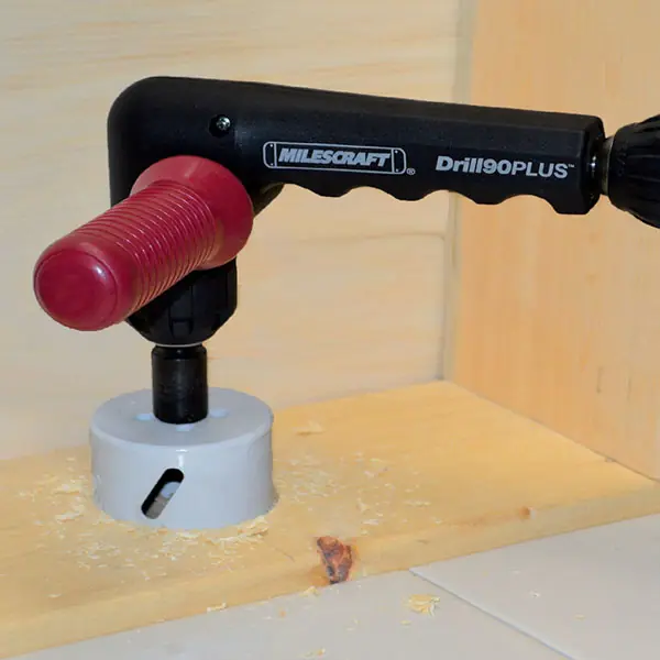 Drill90PLUS™ - Dima di foratura ad angolo retto MILESCRAFT Drill90PLUS™ - Dima di foratura ad angolo retto MILESCRAFT