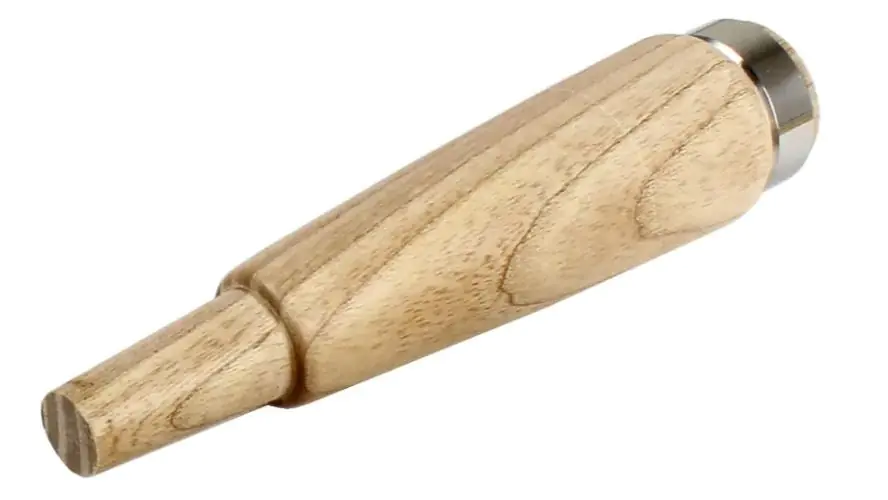 Impugnatura di ricambio con fascetta per scalpello perforatore da innesto in frassino MHG