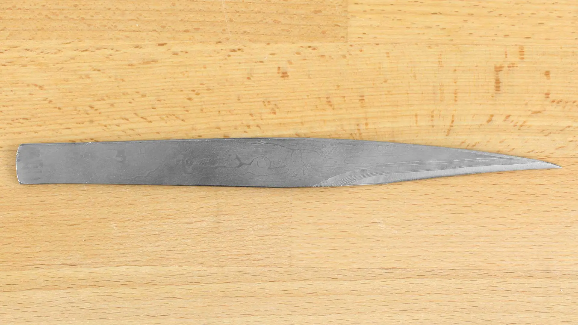 Damascus Kiridashi Kogatana Carving Knife Bevel right Side 70mm SHIBANO Damascus Kiridashi Kogatana Carving Knife Bevel right Side 70mm SHIBANO