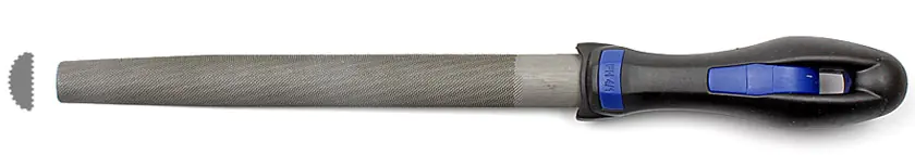Lima mezza tonda con manico ergonomico taglio 2 lunghezza taglio 200 mm AJAX