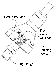 Impostazione del diametro del perno: