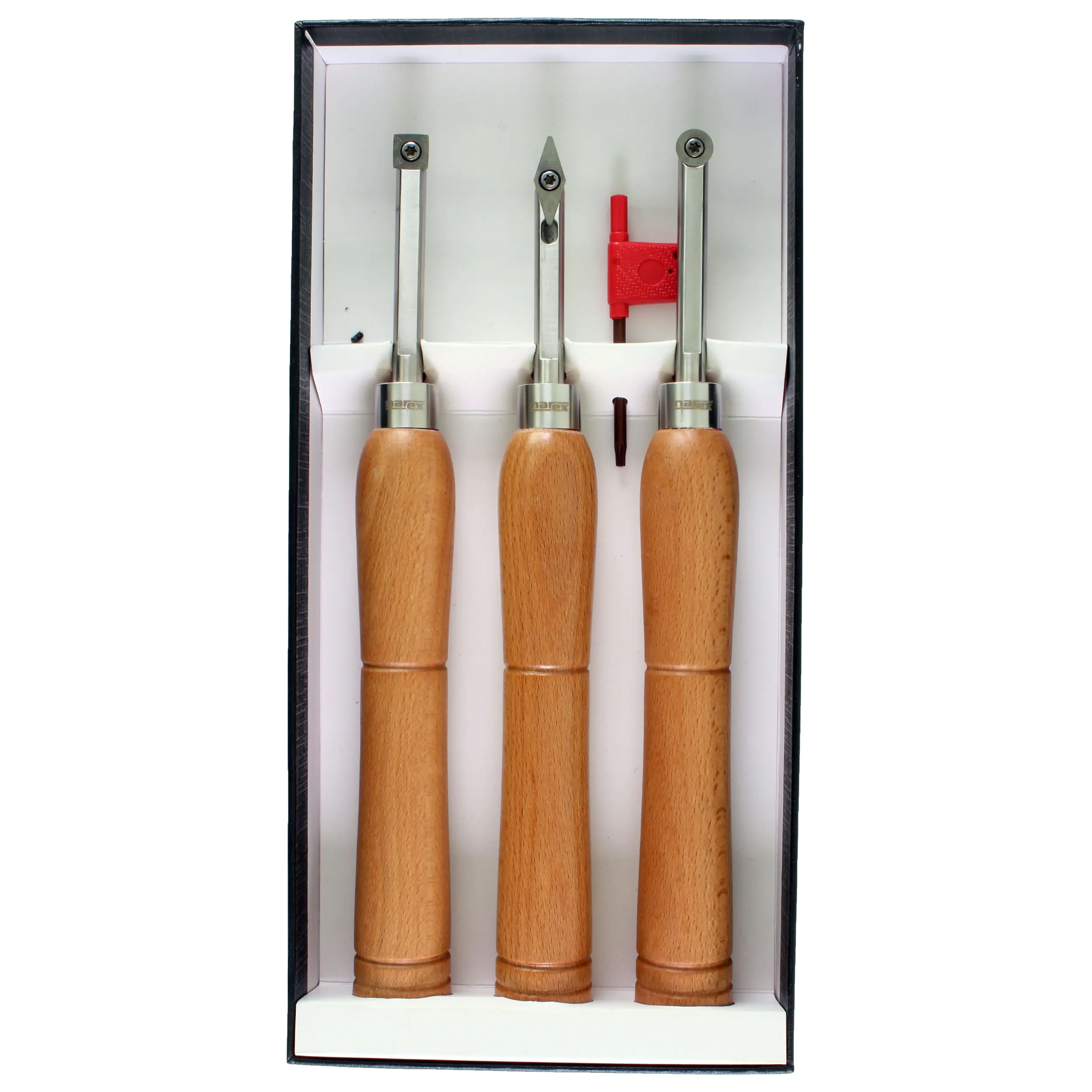 Set di utensili da tornio MINI con punte in metallo duro NAREX Set di utensili da tornio MINI con punte in metallo duro NAREX