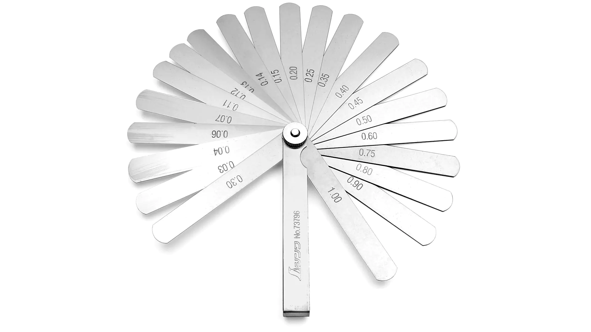 Calibro a spessore con 25 lamelle
