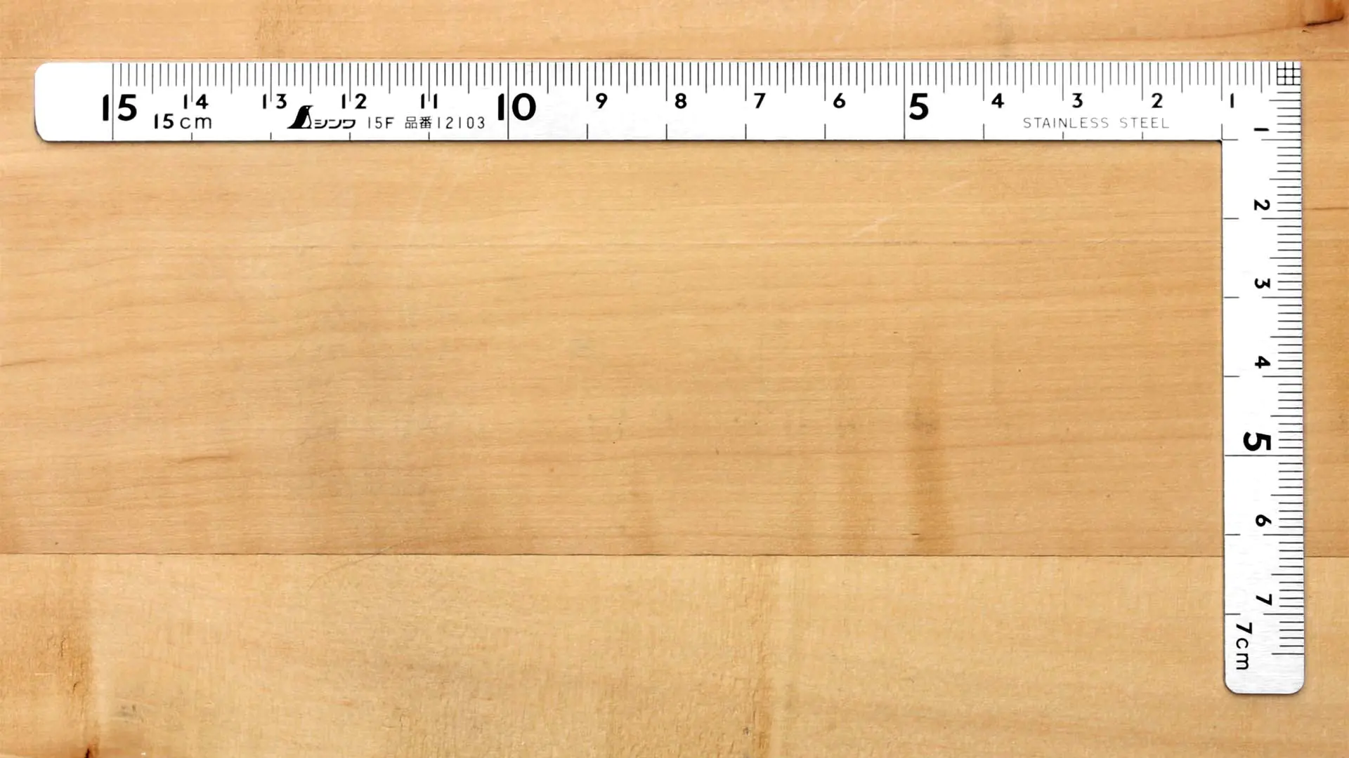 Squadra piatta mini 15 x 7.5 cm SHINWA