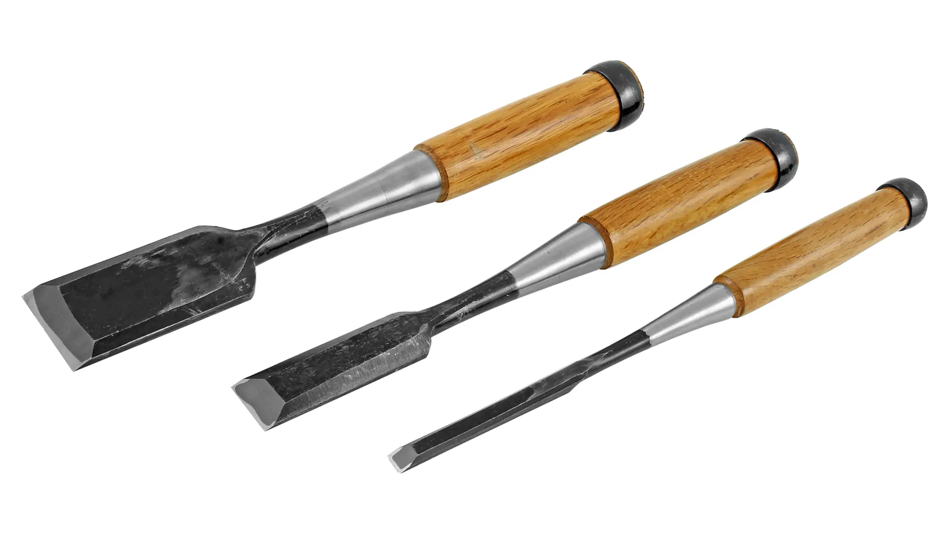 Chu-Usu Nomi - Scalpello lungo con anello di battuta di FUJIKAWA
