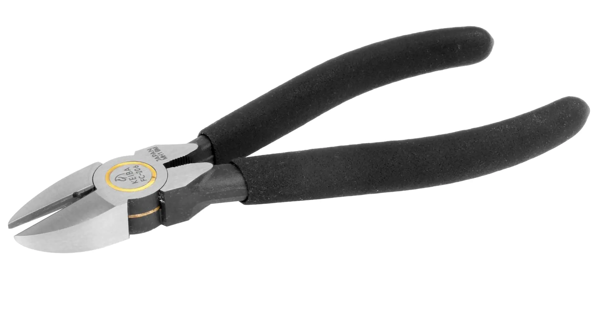 Tronchese a tagliente laterale lucidata con manico rivestito di plastica lunghezza totale 150 mm High Grade Series KEIBA