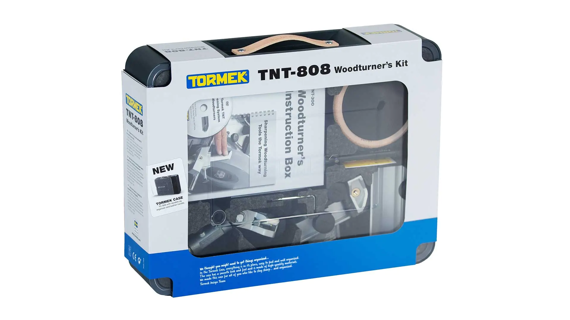 TNT-808 Tormek set per tornitura SVD-186 R, SVD-110, LA-120, TTS-100, SVS-50, MH-380, TNT-300, TC-800 + TNT-00