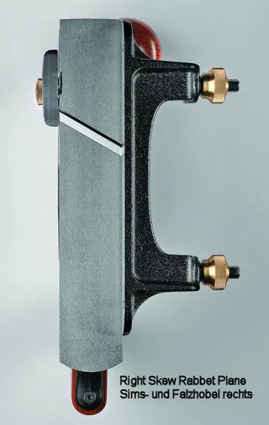 Pialla per battute (Skew Rabbet Plane) per manchini lama PM-V11 larghezza 1-5/8 pollici (41 mm) VERITAS Pialla per battute (Skew Rabbet Plane) per manchini lama PM-V11 larghezza 1-5/8 pollici (41 mm) VERITAS