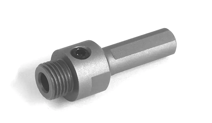 Codolo di fissaggio cilindrico 10 mm per fresa a tazza DL per metalli duri con blocco manuale a vite 20-65mm MIYANAGA