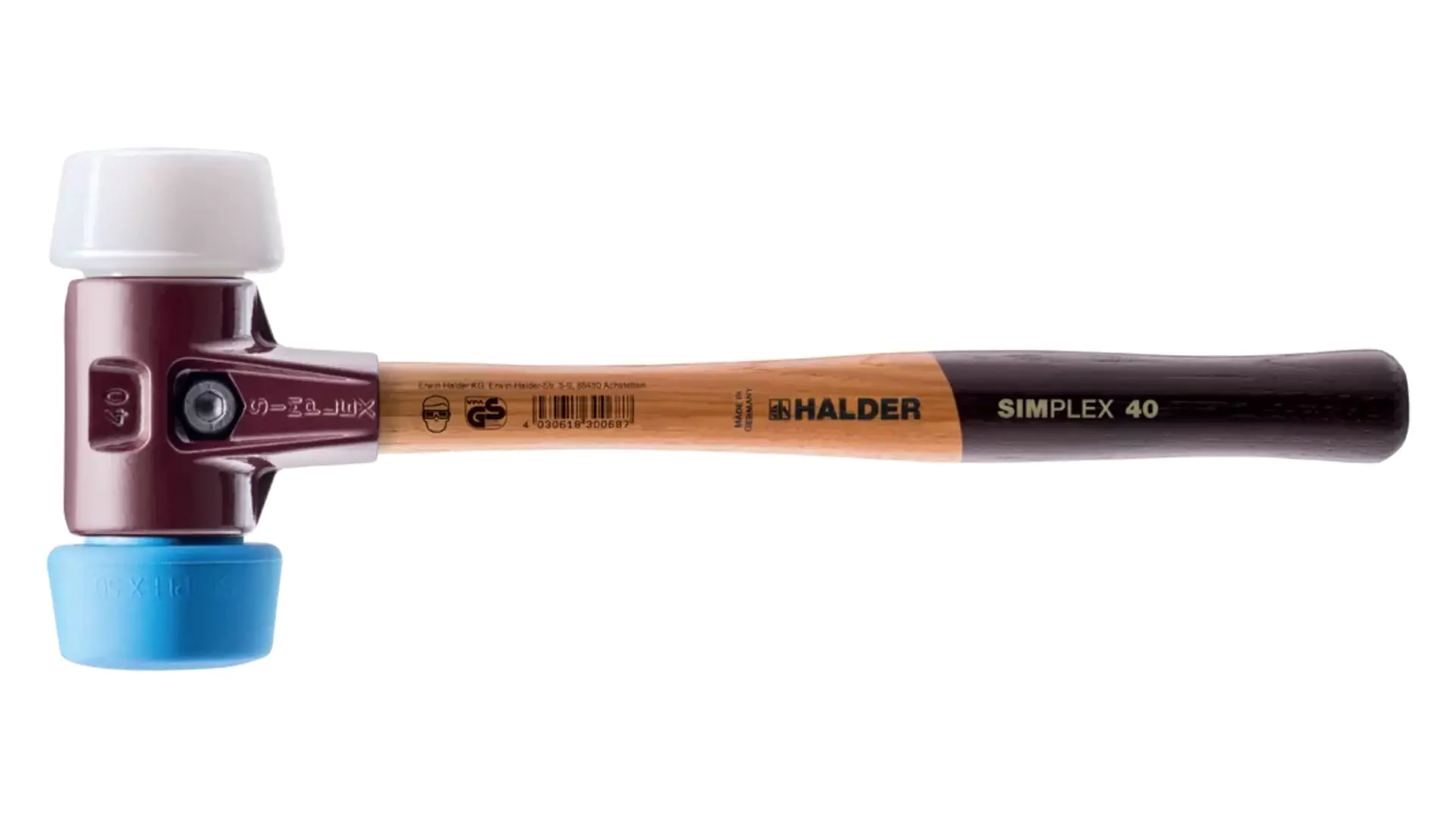 SIMPLEX Martello di gomma HALDER