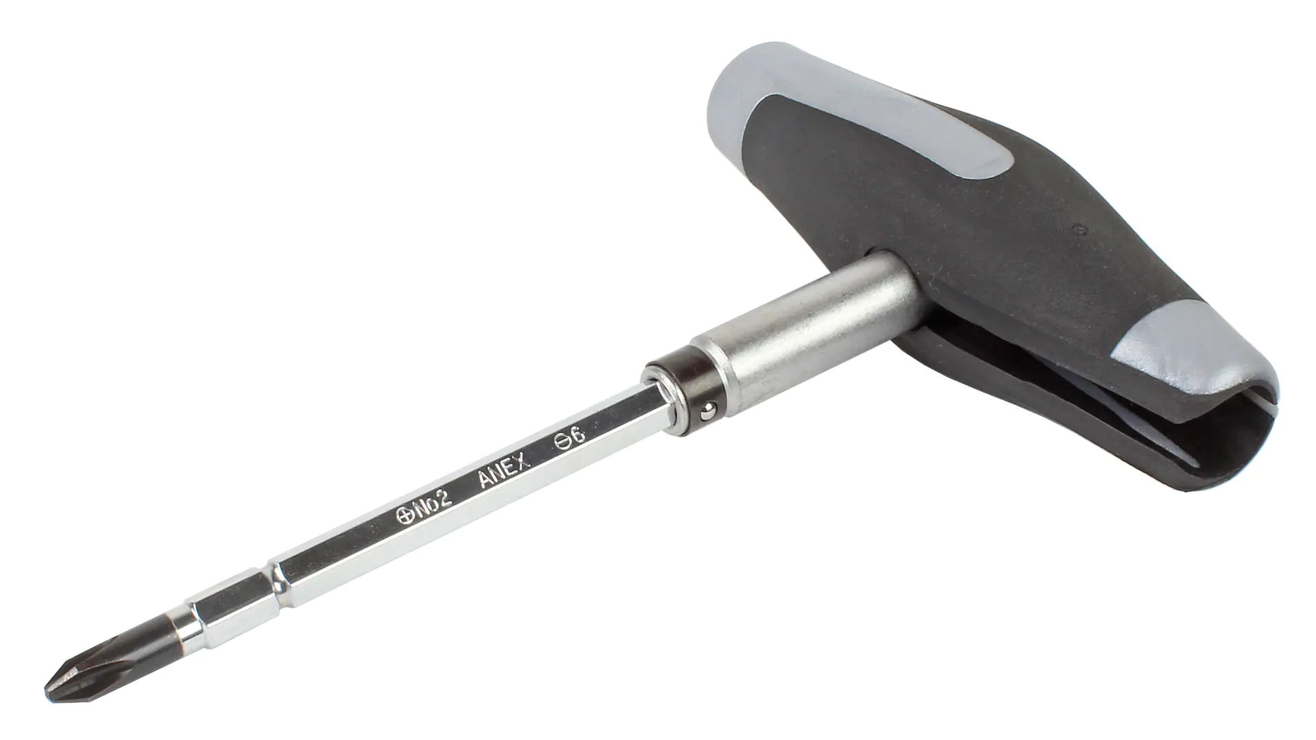 Super Action Grip Driver with 7 double bits ANEX Super Action Grip Driver with 7 double bits ANEX