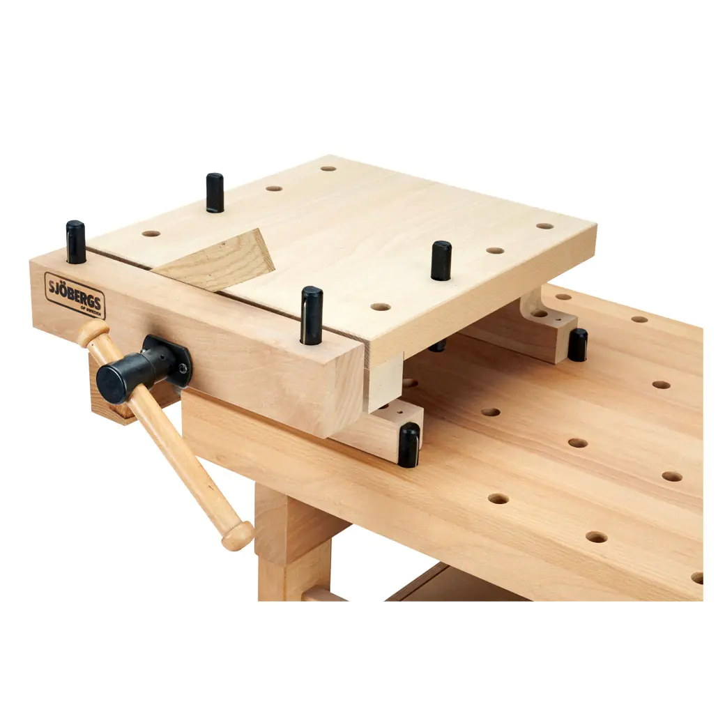 Banco di lavoro Nordic Pro 1400 lunghezza totale 1424 mm lunghezza piastra 1295 mm SJOEBERGS