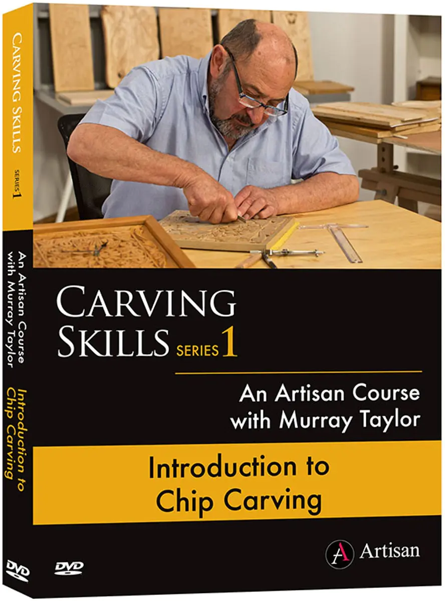 DVD: DVD: Carving Skills 1 Introduction to Chip Carving / Murray Taylor