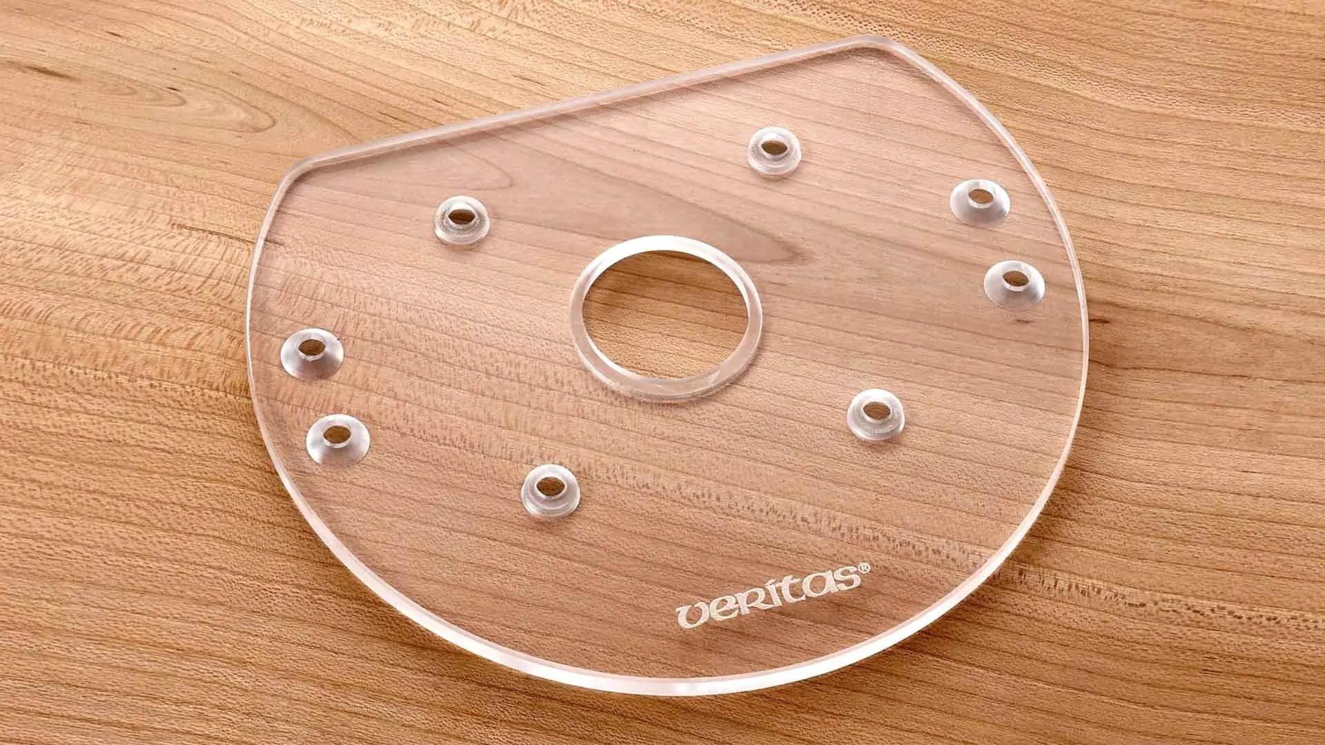 VERITAS Compact Router Base Plate for DeWalt DWP611 and Porter Cable 450