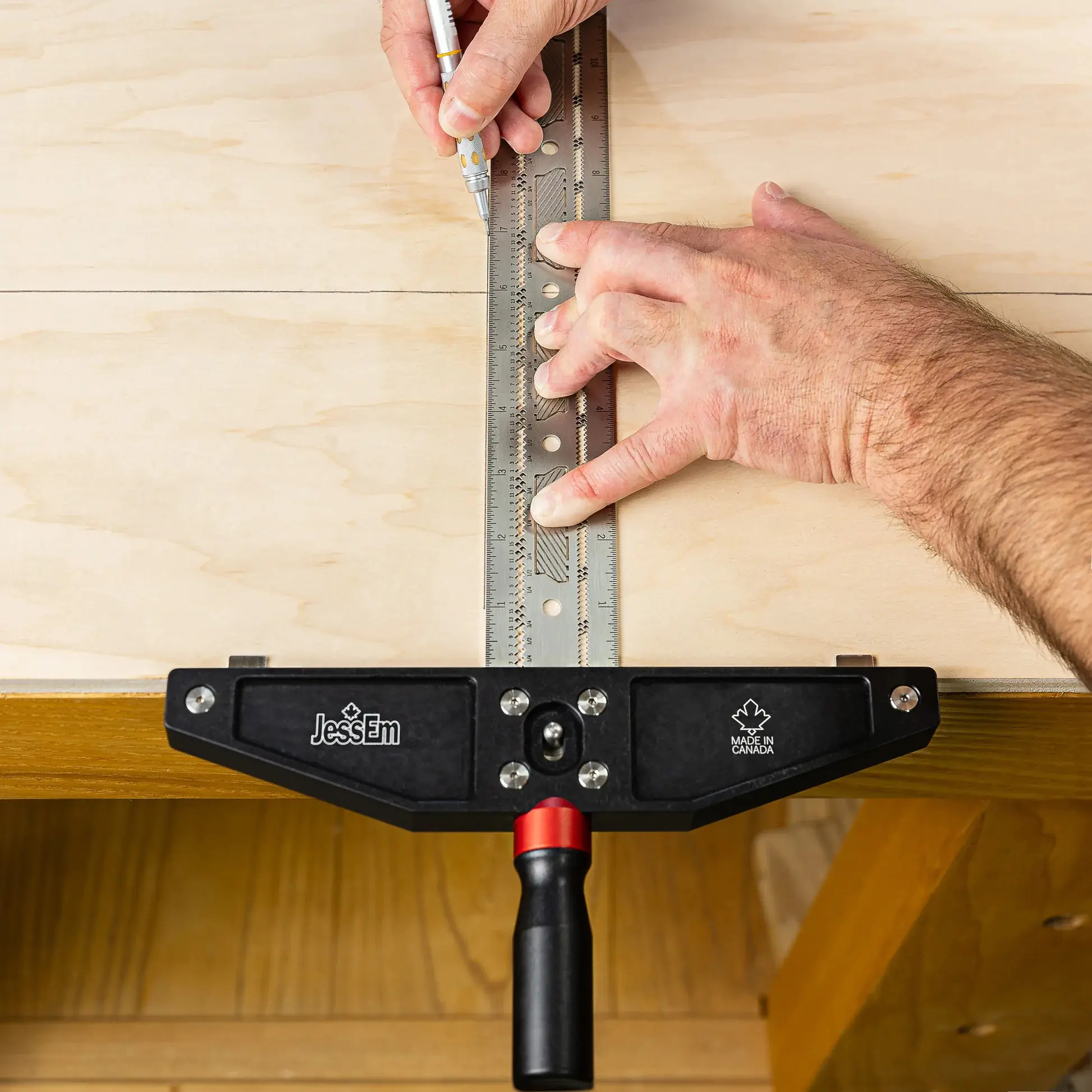 Sword angolo di battuta a T di precisione 150 mm "Dagger" JessEm