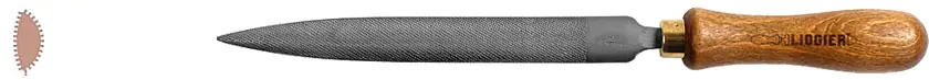 Raspa semitonda doppia "a foglia di salvia" L=175 mm taglio 14 LIOGIER